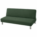 Elastische Sofahusse ohne Armlehnen, 2/3-Sitzer, waschbar und rutschfest, Klappsofa-Schonbezug in 20 Farben (I, 190-220cm)