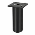 4er-Set Verstellbare Möbelfüße 10cm, Schwarze Beine für Schrank, Sofa und Tisch