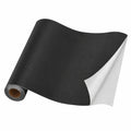 Selbstklebendes Kunstleder Schwarz 40x200cm – Reparaturset für Möbel, Sofas, Autositze und Taschen