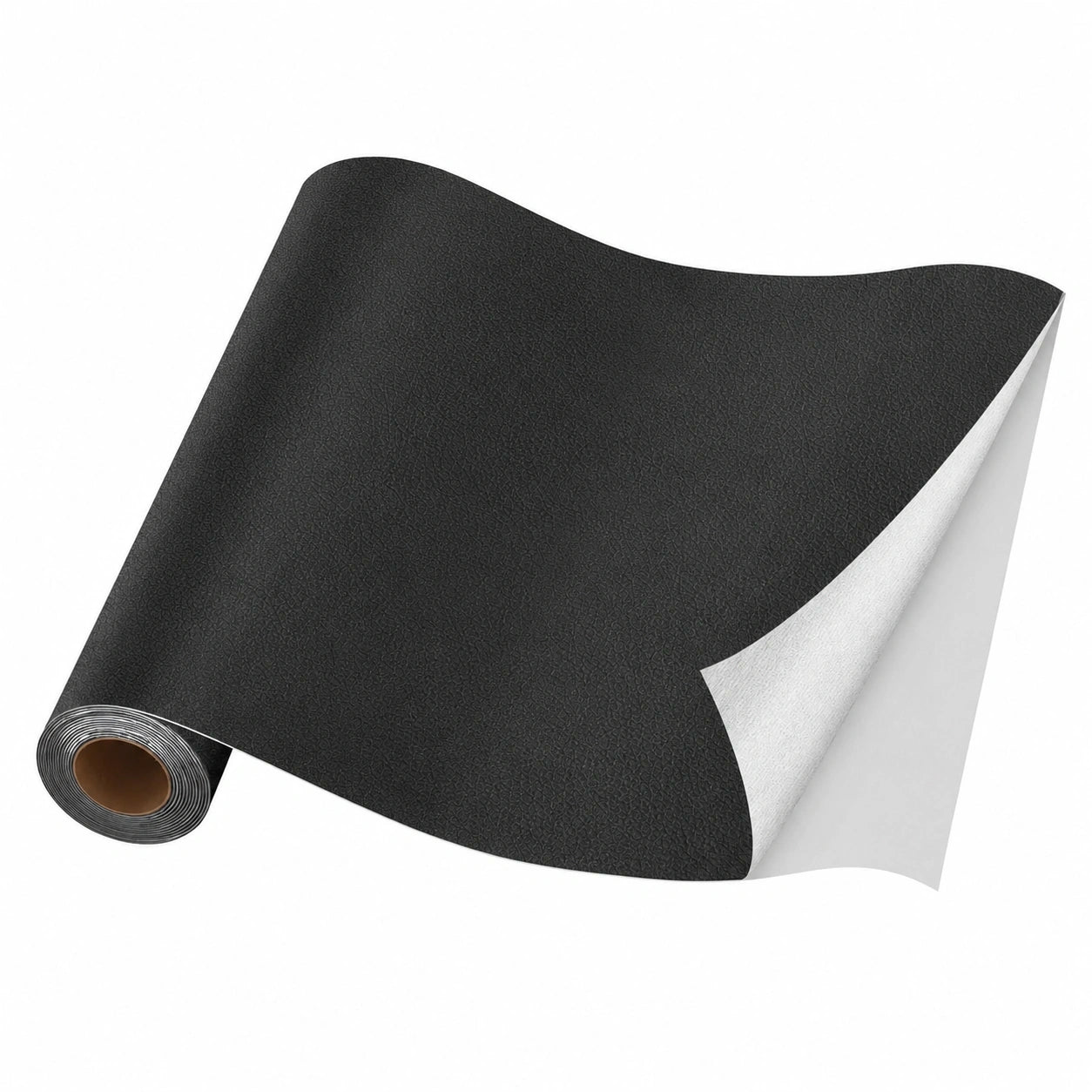 Selbstklebendes Kunstleder Schwarz 40x200cm – Reparaturset für Möbel, Sofas, Autositze und Taschen